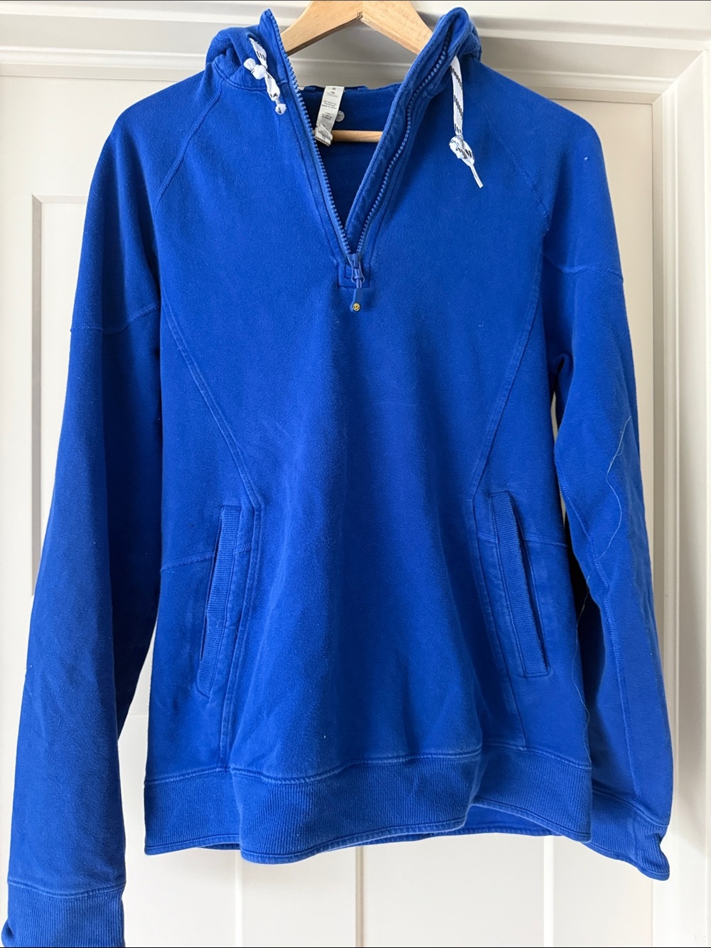 Lululemon Royal Blue Quarter-Zip Hoodie